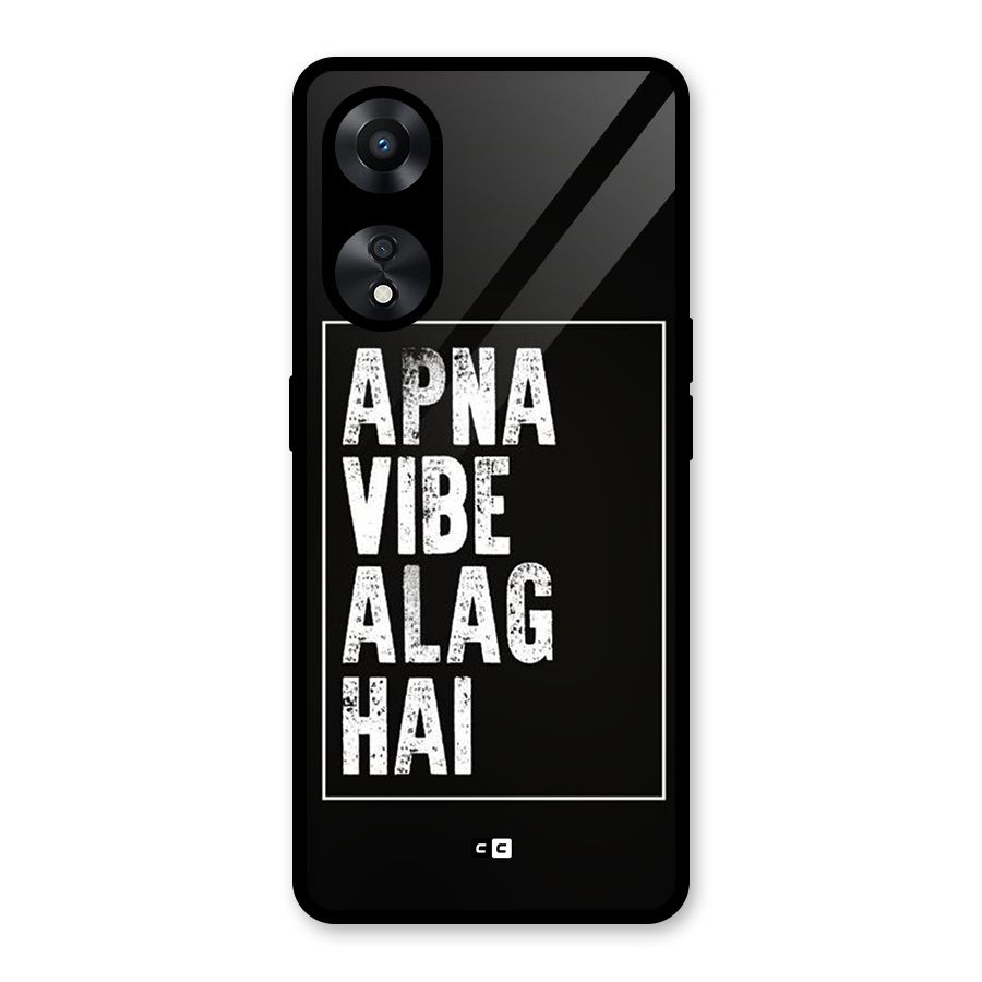 Apna Vibe Glass Back Case for Oppo A78
