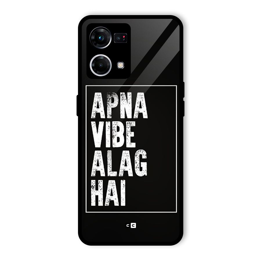 Apna Vibe Glass Back Case for Oppo F21s Pro 4G