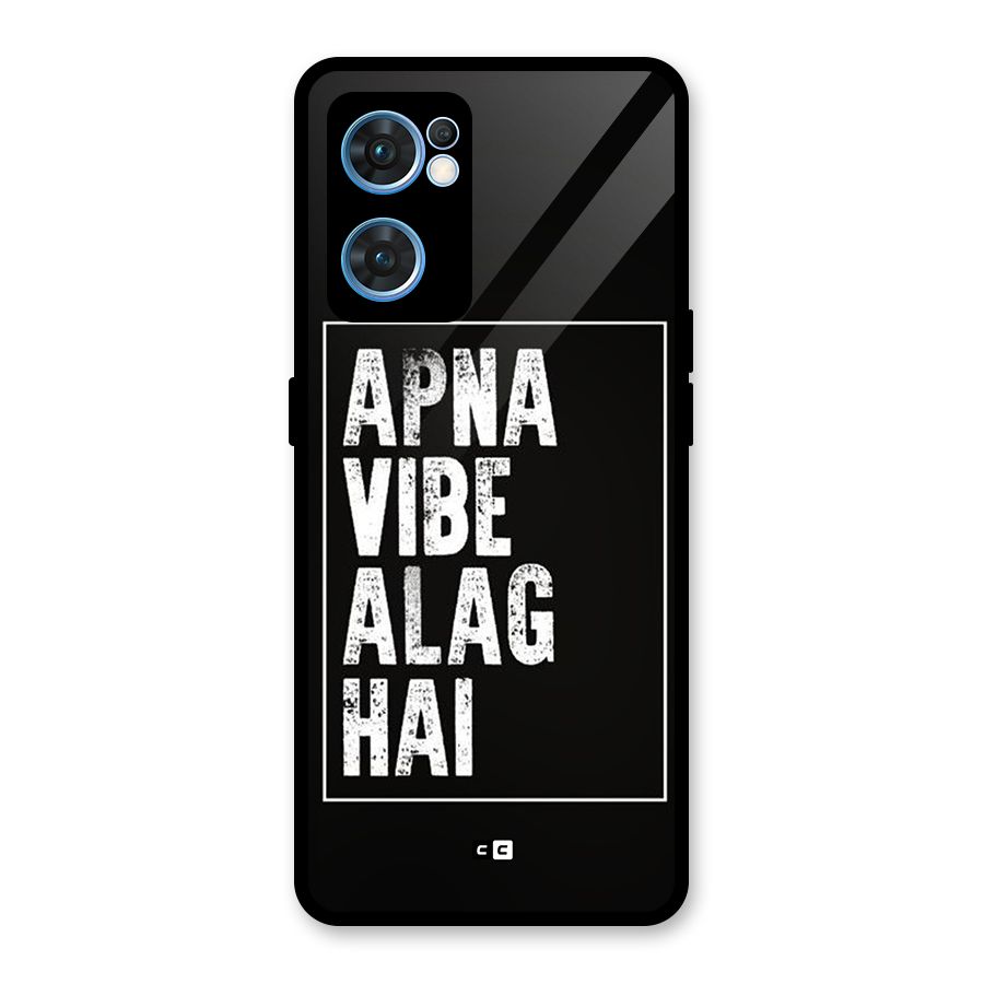 Apna Vibe Glass Back Case for Oppo Reno7 5G