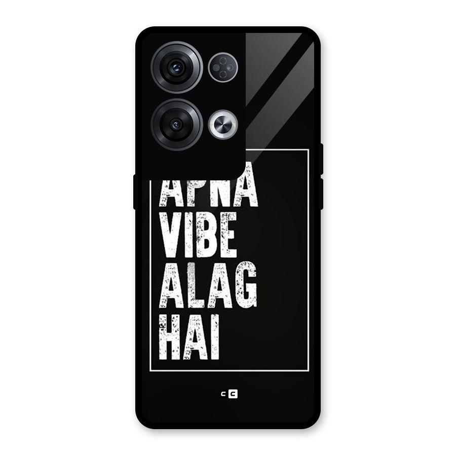 Apna Vibe Glass Back Case for Oppo Reno8 Pro 5G