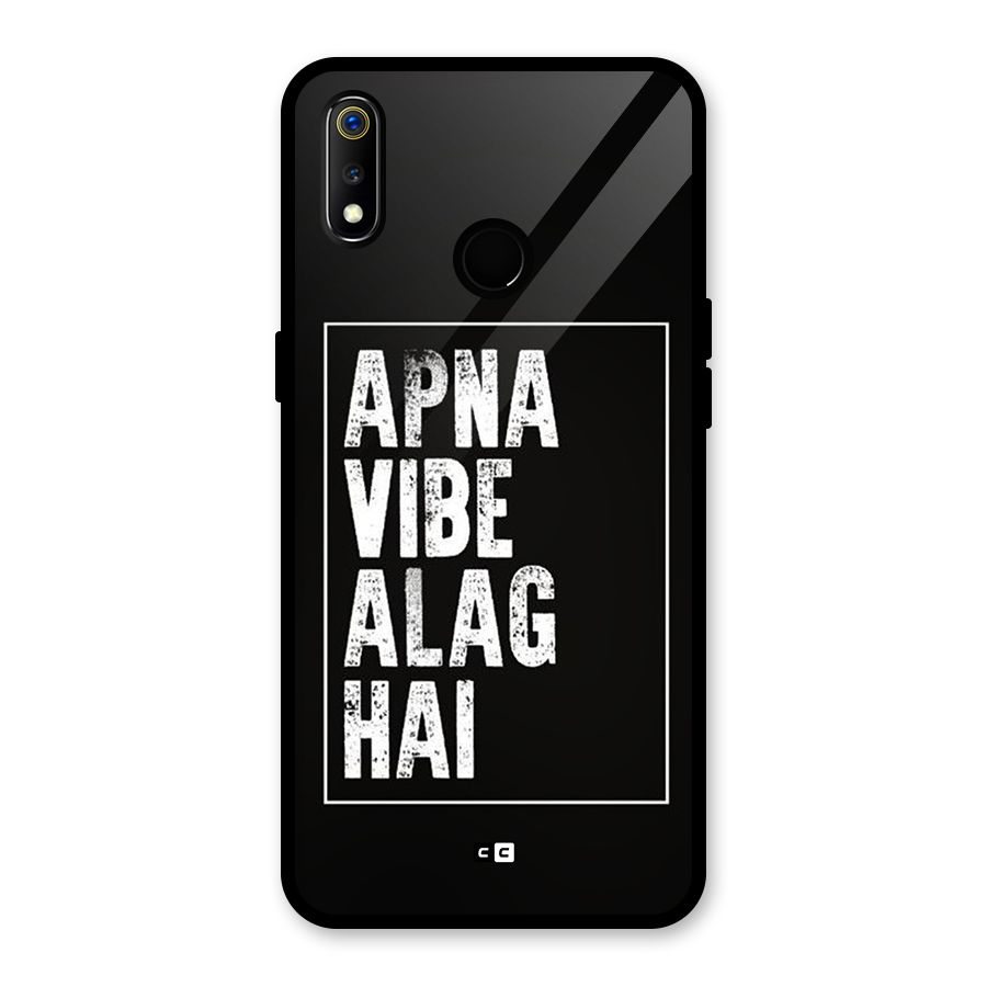 Apna Vibe Glass Back Case for Realme 3i