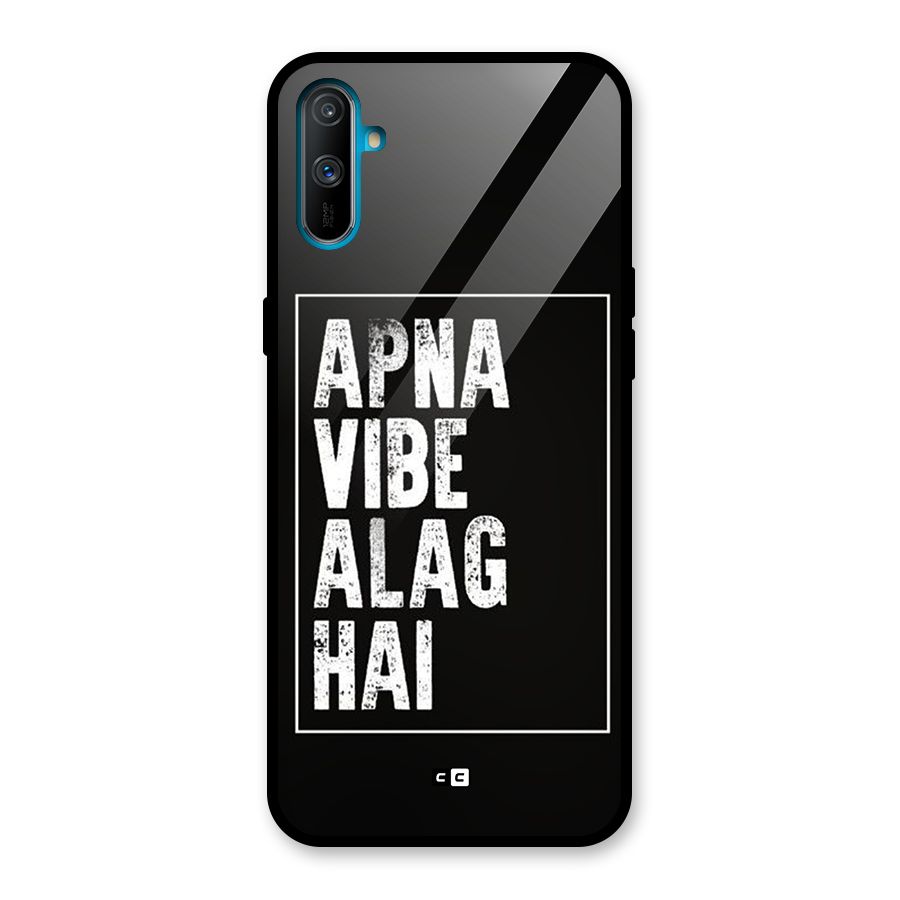 Apna Vibe Glass Back Case for Realme C3