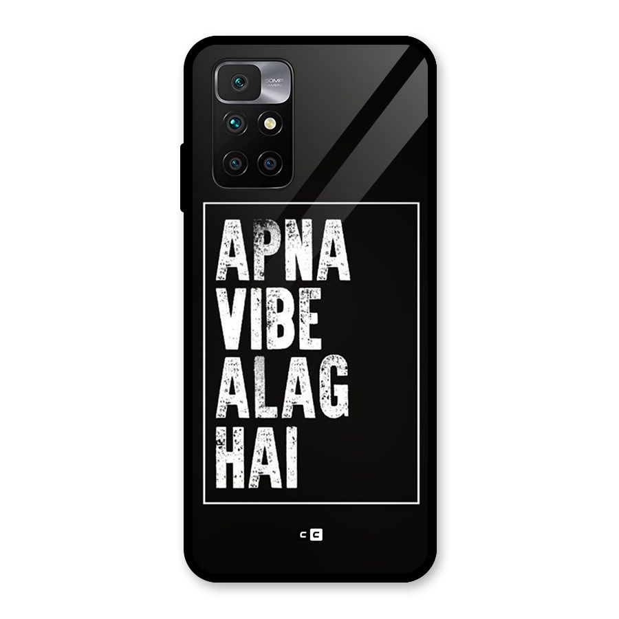 Apna Vibe Glass Back Case for Redmi 10 Prime