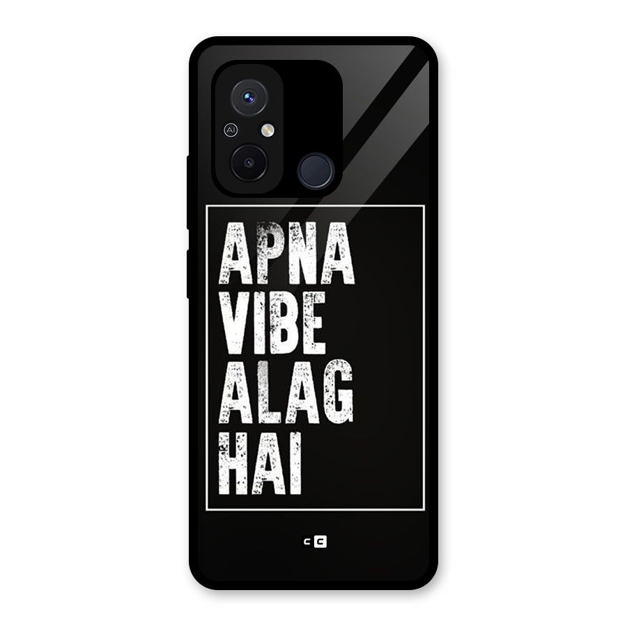 Apna Vibe Glass Back Case for Redmi 12C