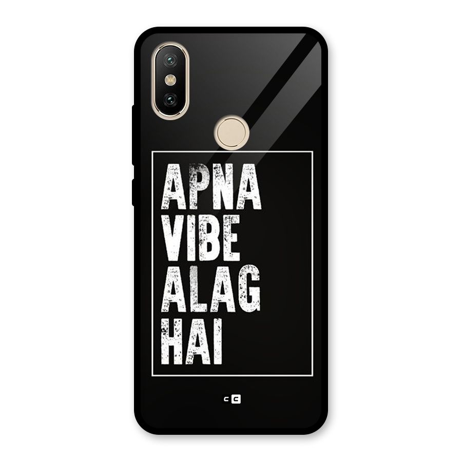 Apna Vibe Glass Back Case for Redmi A2