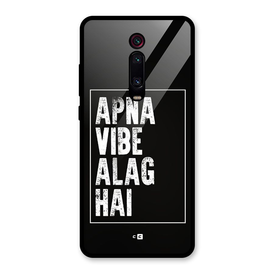 Apna Vibe Glass Back Case for Redmi K20