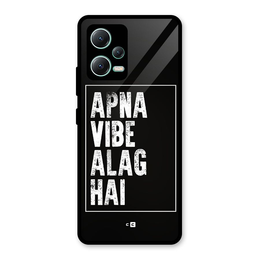 Apna Vibe Glass Back Case for Redmi Note 12 5G