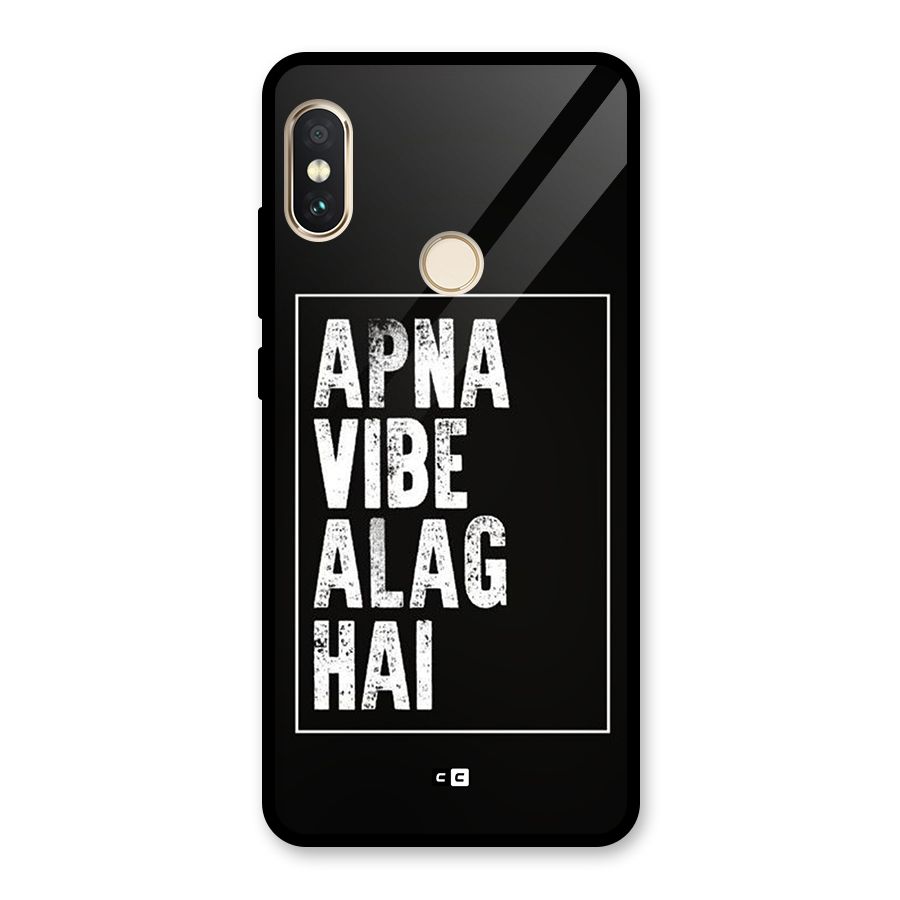 Apna Vibe Glass Back Case for Redmi Note 5 Pro