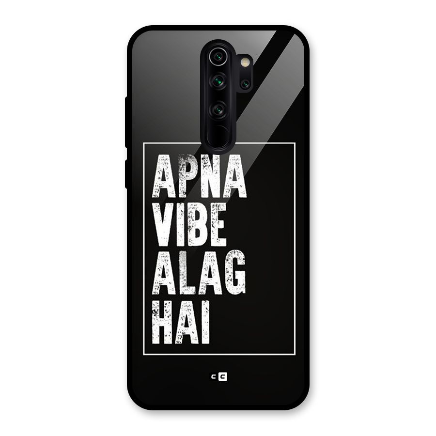 Apna Vibe Glass Back Case for Redmi Note 8 Pro