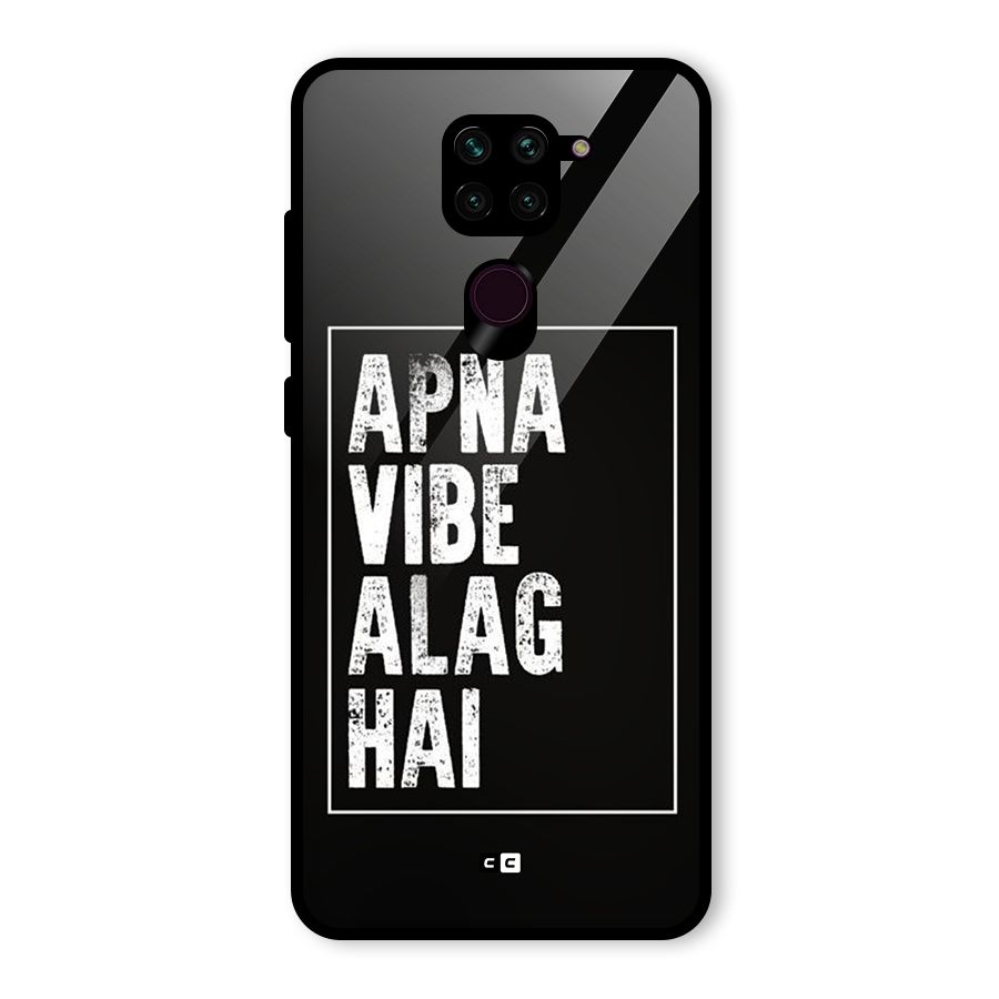 Apna Vibe Glass Back Case for Redmi Note 9
