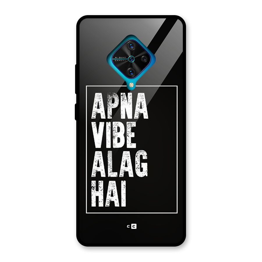 Apna Vibe Glass Back Case for Vivo S1 Pro