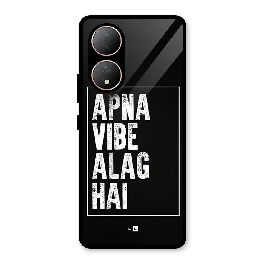 Apna Vibe Glass Back Case for Vivo T2