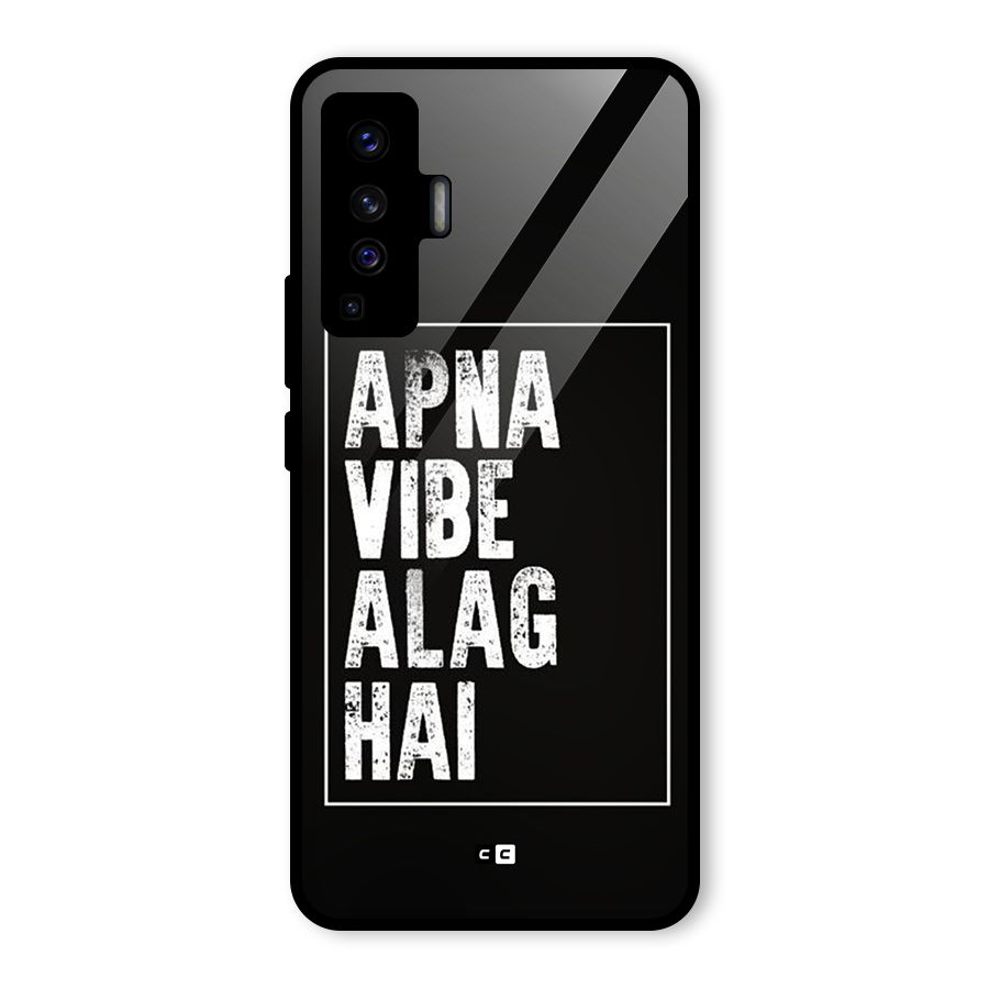 Apna Vibe Glass Back Case for Vivo X50