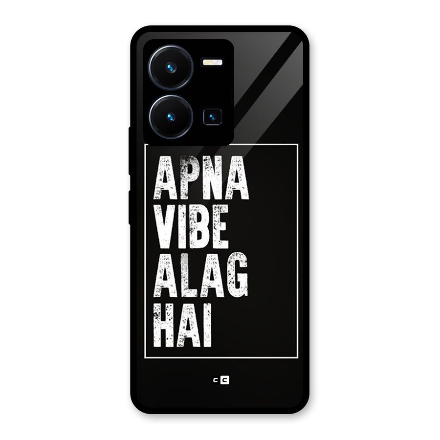 Apna Vibe Glass Back Case for Vivo Y35