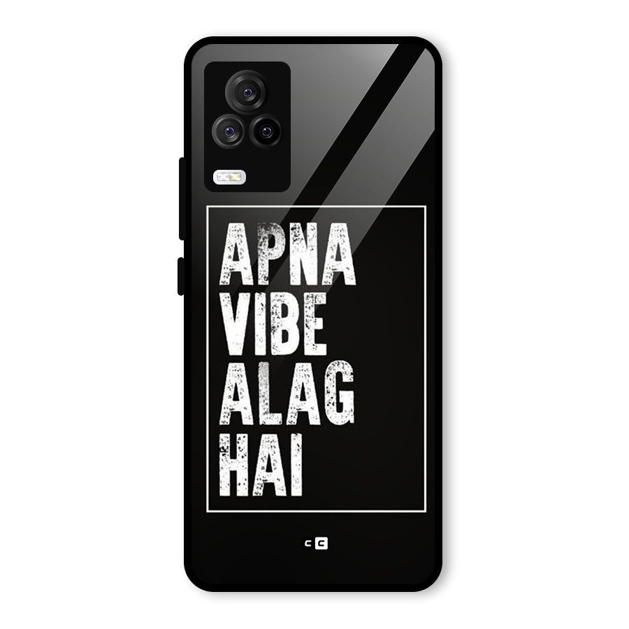 Apna Vibe Glass Back Case for Vivo iQOO 7 Legend 5G