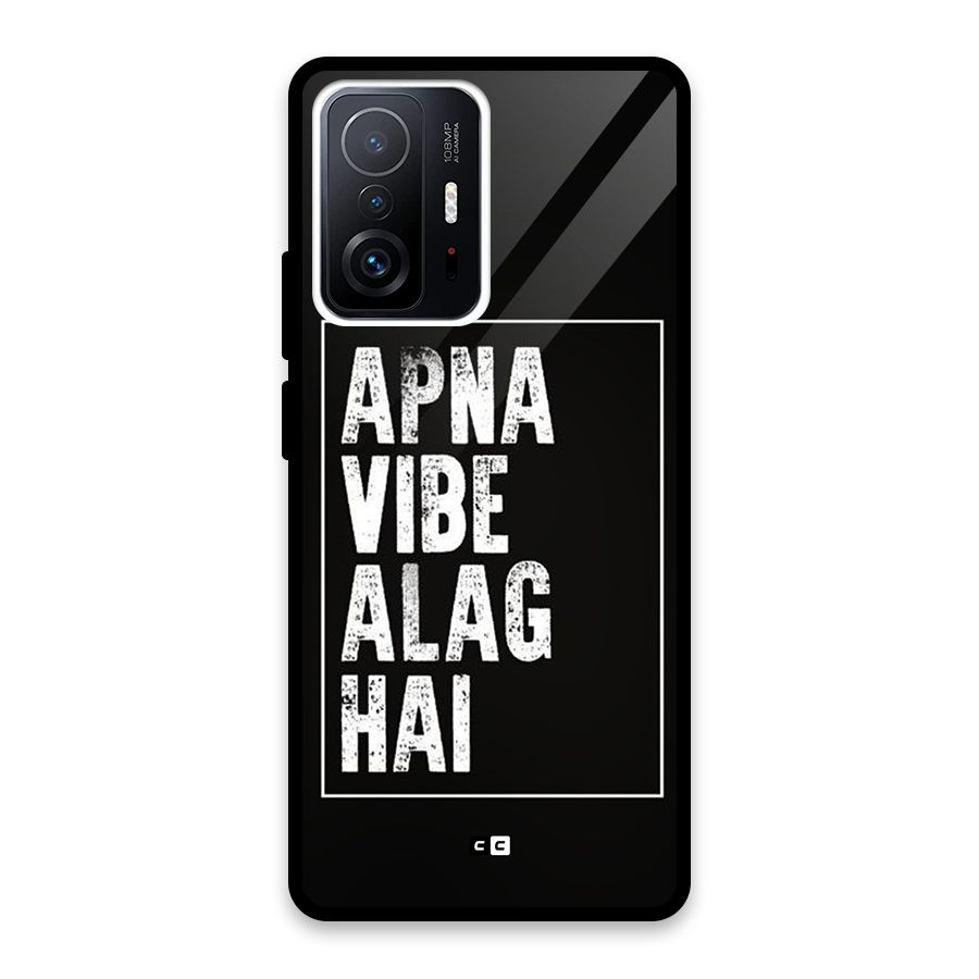 Apna Vibe Glass Back Case for Xiaomi 11T Pro
