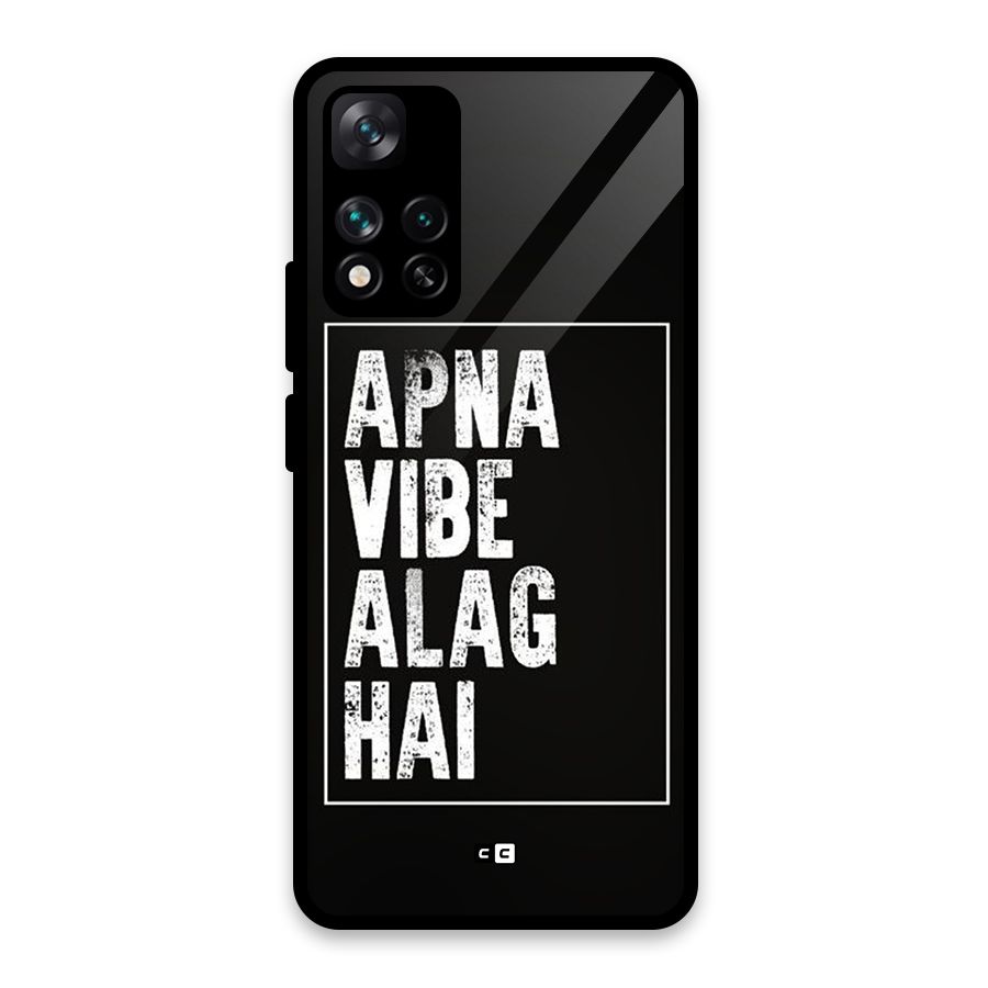 Apna Vibe Glass Back Case for Xiaomi 11i 5G