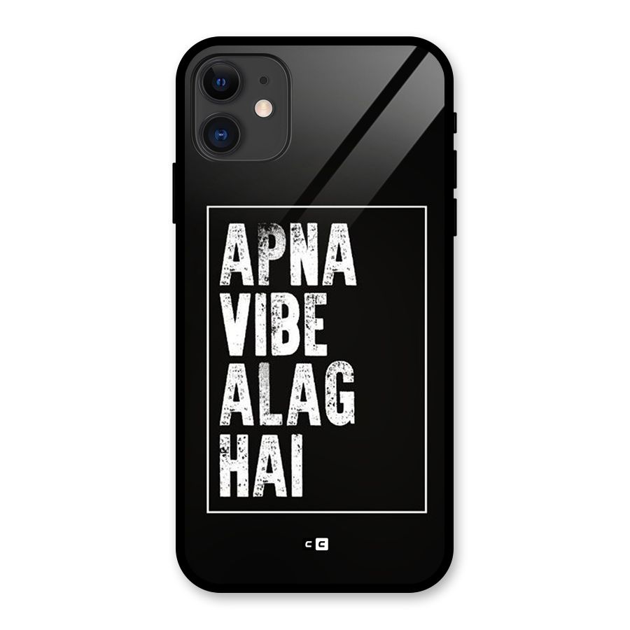 Apna Vibe Glass Back Case for iPhone 11
