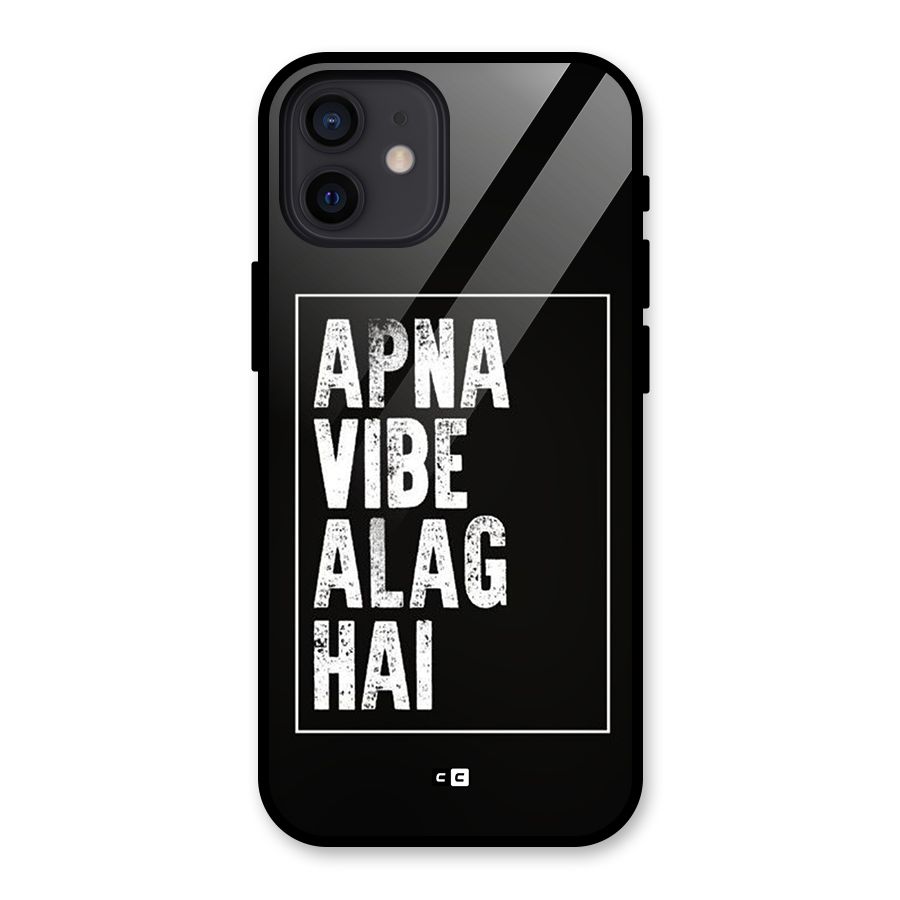 Apna Vibe Glass Back Case for iPhone 12