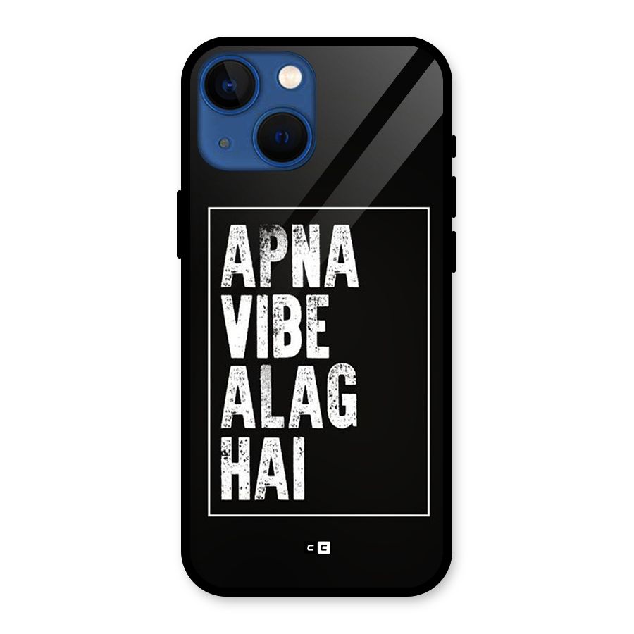 Apna Vibe Glass Back Case for iPhone 13 Mini