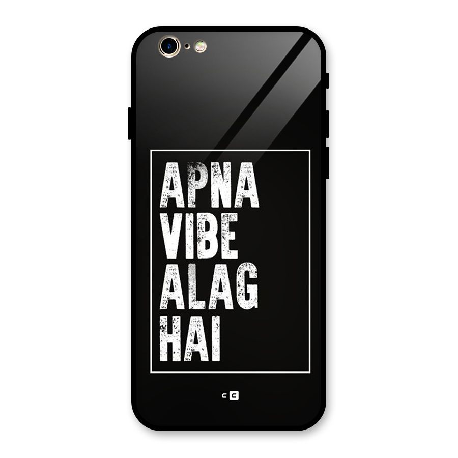 Apna Vibe Glass Back Case for iPhone 6 6S