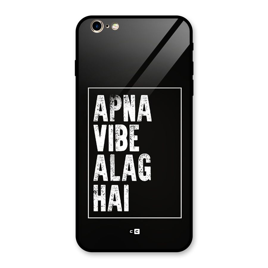 Apna Vibe Glass Back Case for iPhone 6 Plus 6S Plus