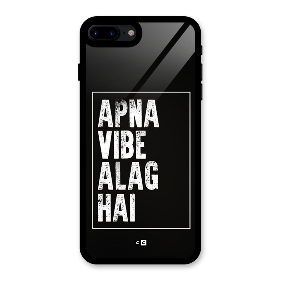 Apna Vibe Glass Back Case for iPhone 8 Plus