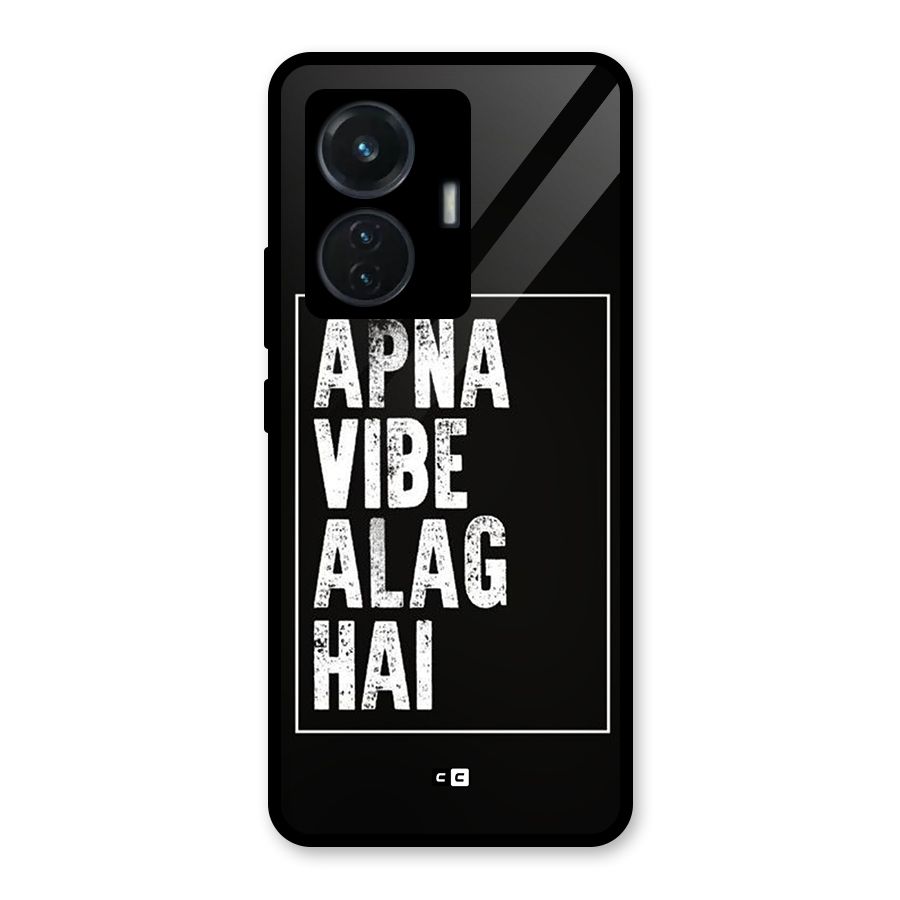 Apna Vibe Glass Back Case for iQOO Z6 44W