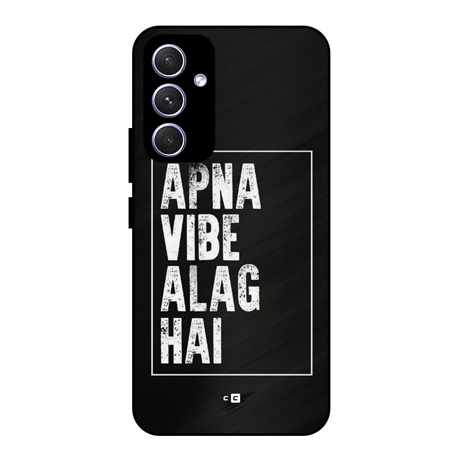 Apna Vibe Metal Back Case for Galaxy A54