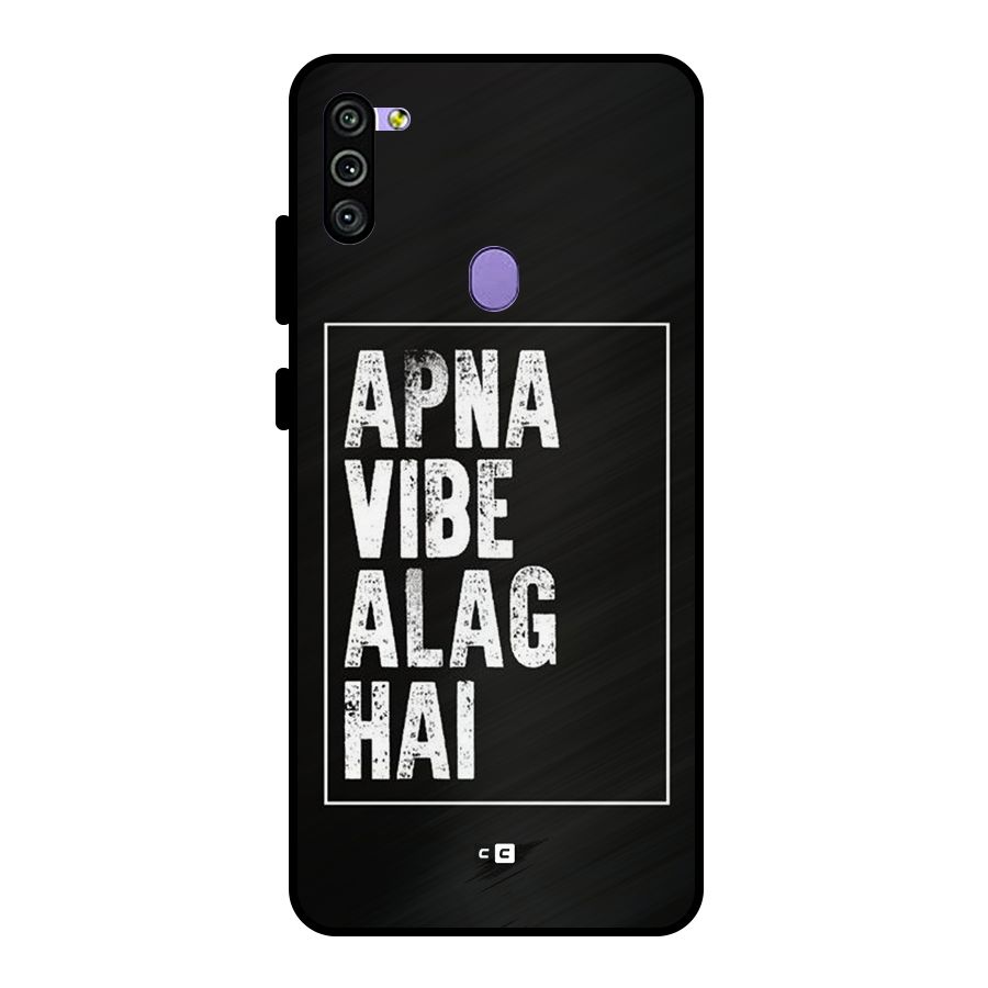 Apna Vibe Metal Back Case for Galaxy M11