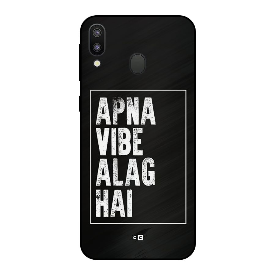 Apna Vibe Metal Back Case for Galaxy M20