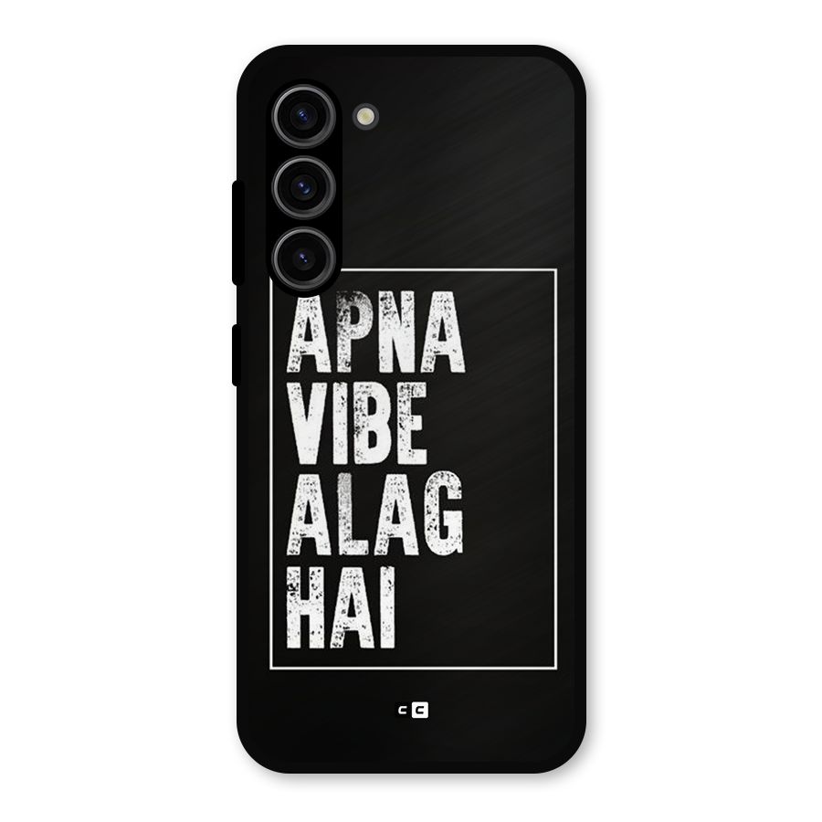Apna Vibe Metal Back Case for Galaxy S23