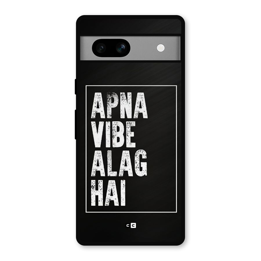 Apna Vibe Metal Back Case for Google Pixel 7a