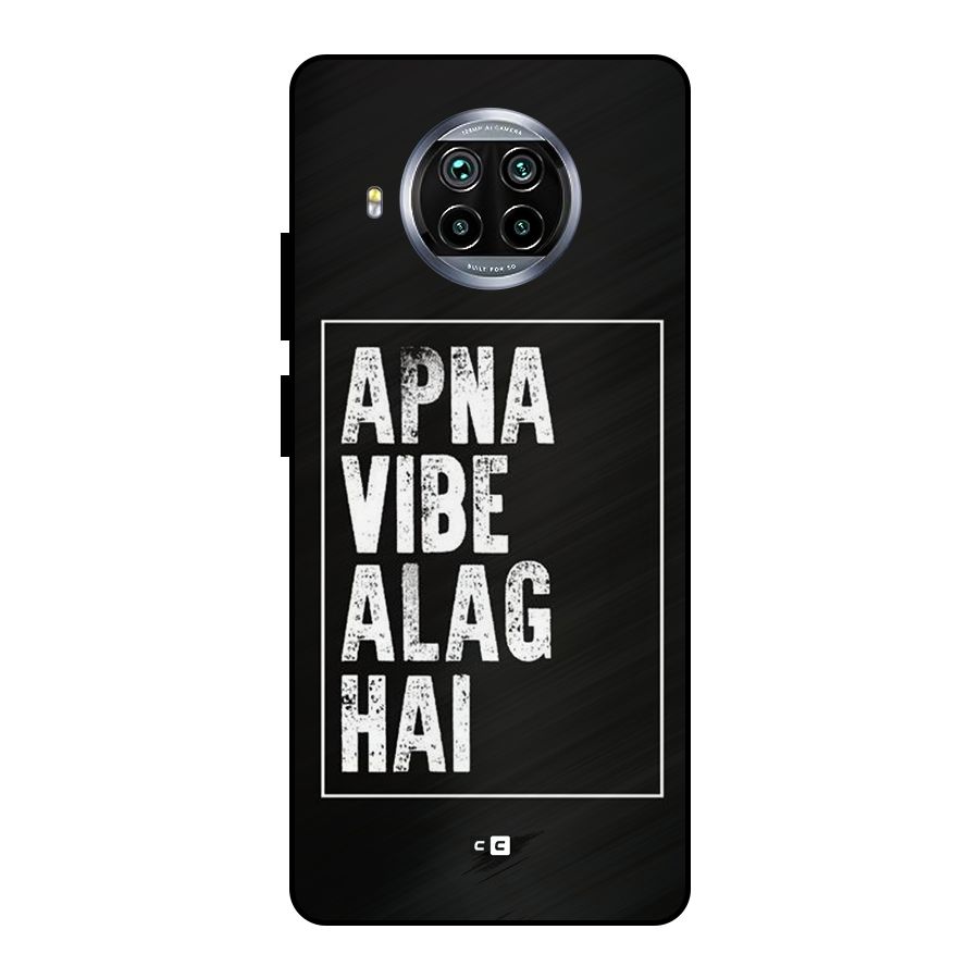 Apna Vibe Metal Back Case for Mi 10i