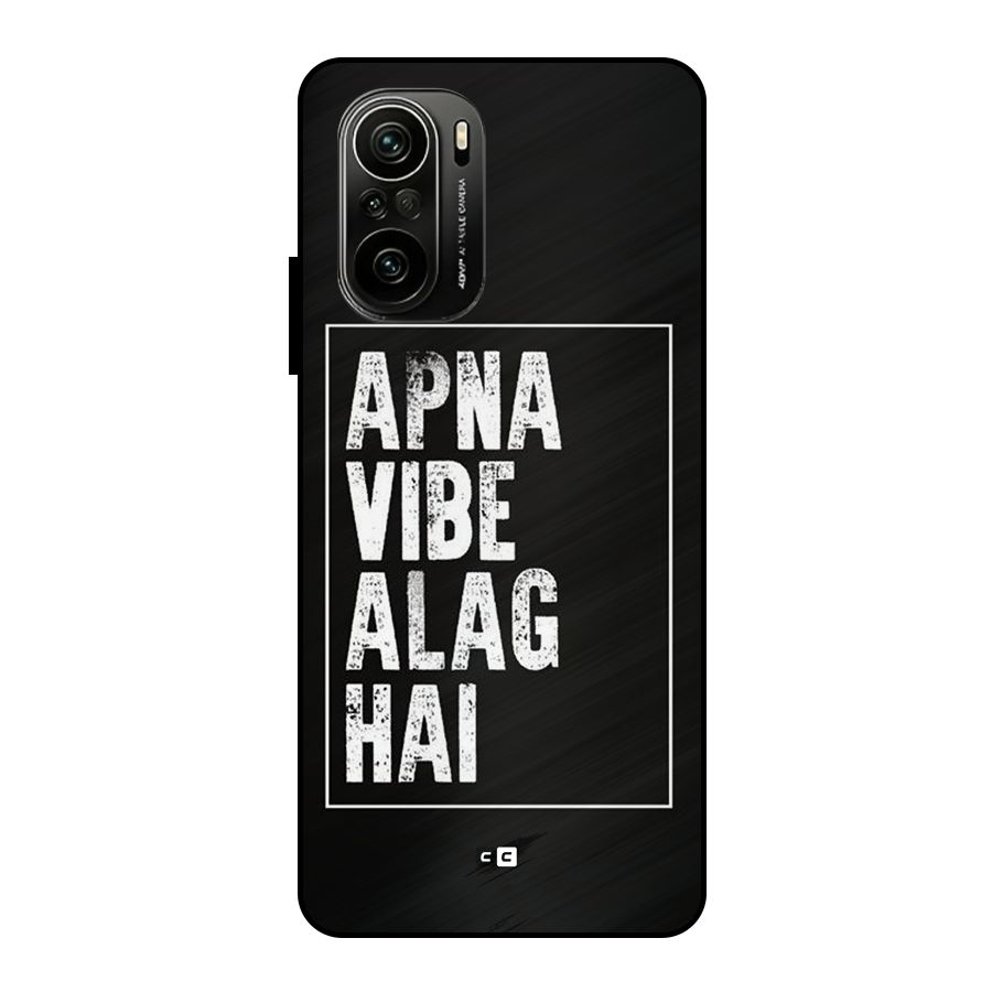 Apna Vibe Metal Back Case for Mi 11X Pro