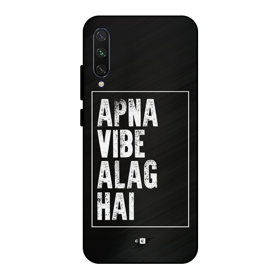 Apna Vibe Metal Back Case for Mi A3