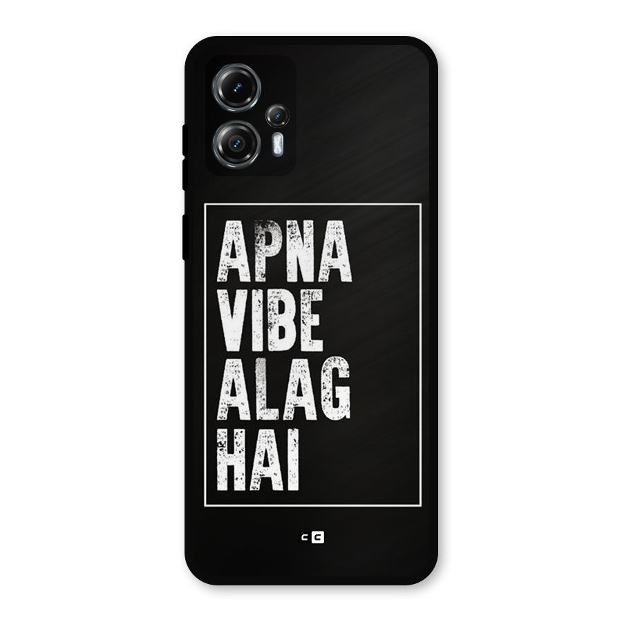 Apna Vibe Metal Back Case for Moto G13