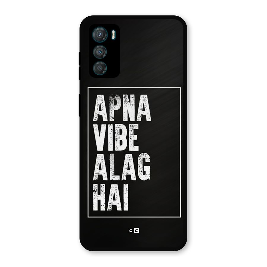 Apna Vibe Metal Back Case for Moto G42