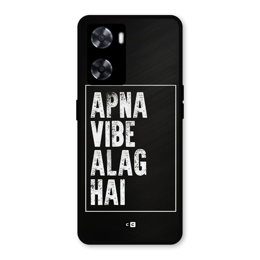 Apna Vibe Metal Back Case for OnePlus Nord N20 SE