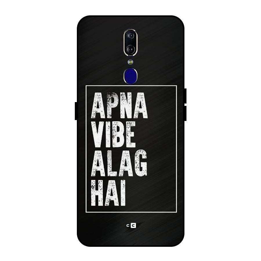 Apna Vibe Metal Back Case for Oppo F11