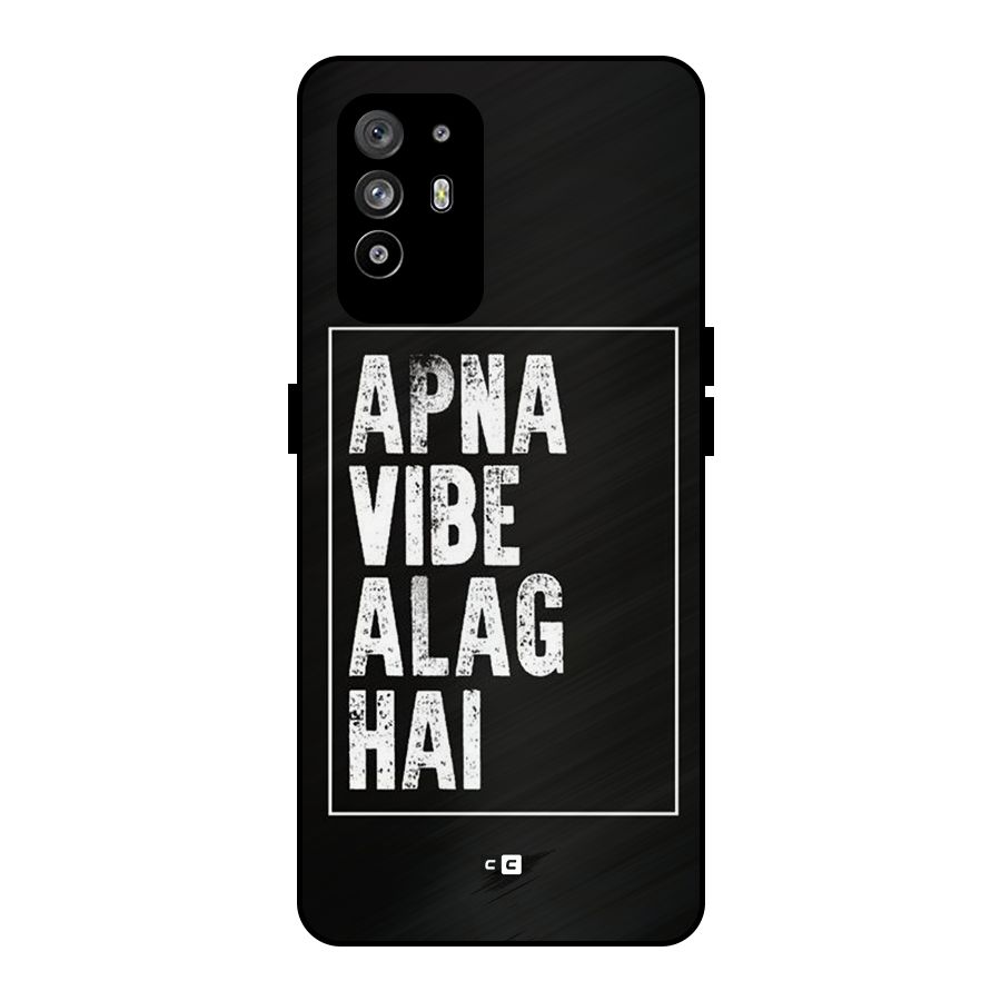 Apna Vibe Metal Back Case for Oppo F19 Pro Plus 5G