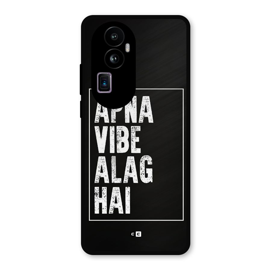 Apna Vibe Metal Back Case for Oppo Reno10 Pro Plus