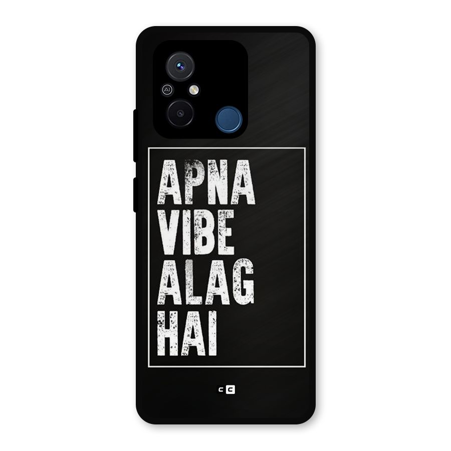 Apna Vibe Metal Back Case for Poco C55