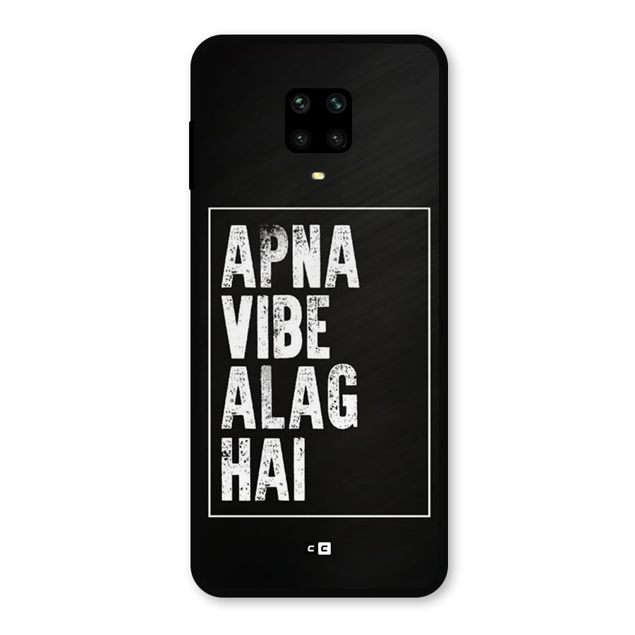 Apna Vibe Metal Back Case for Poco M2