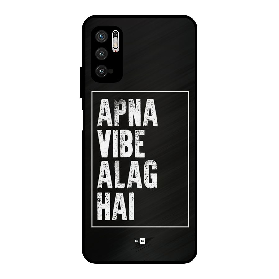 Apna Vibe Metal Back Case for Poco M3 Pro 5G