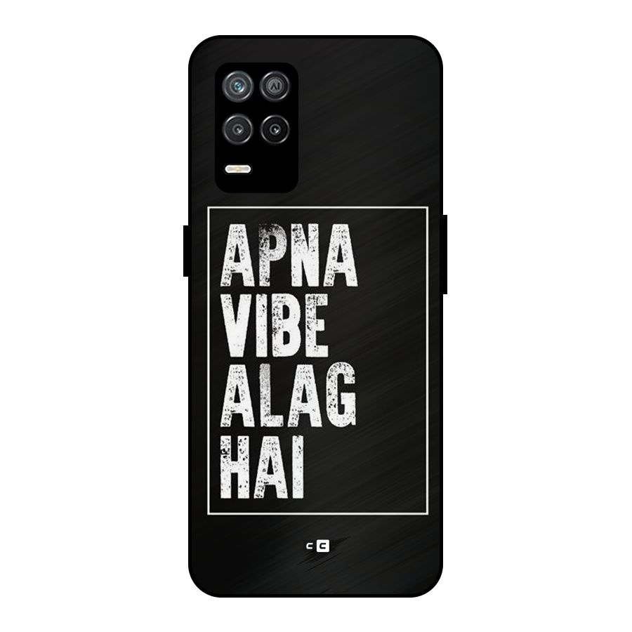 Apna Vibe Metal Back Case for Realme 8 5G