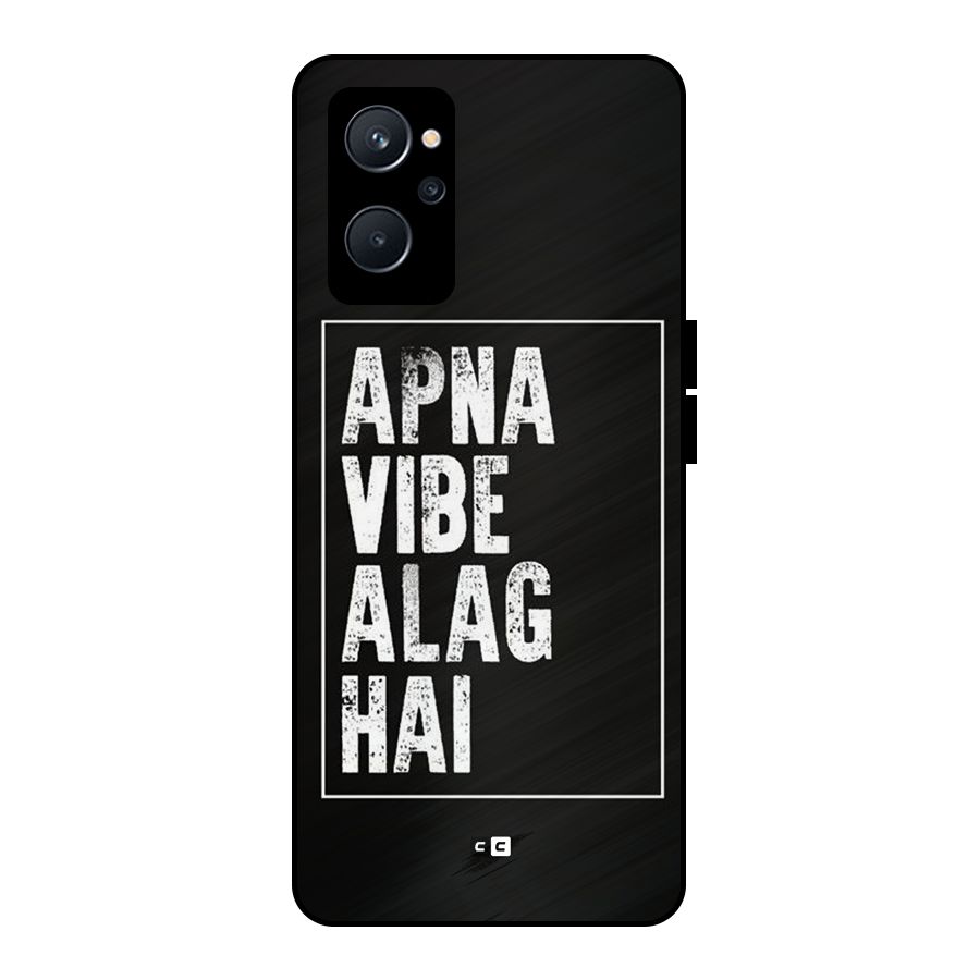 Apna Vibe Metal Back Case for Realme 9i 5G