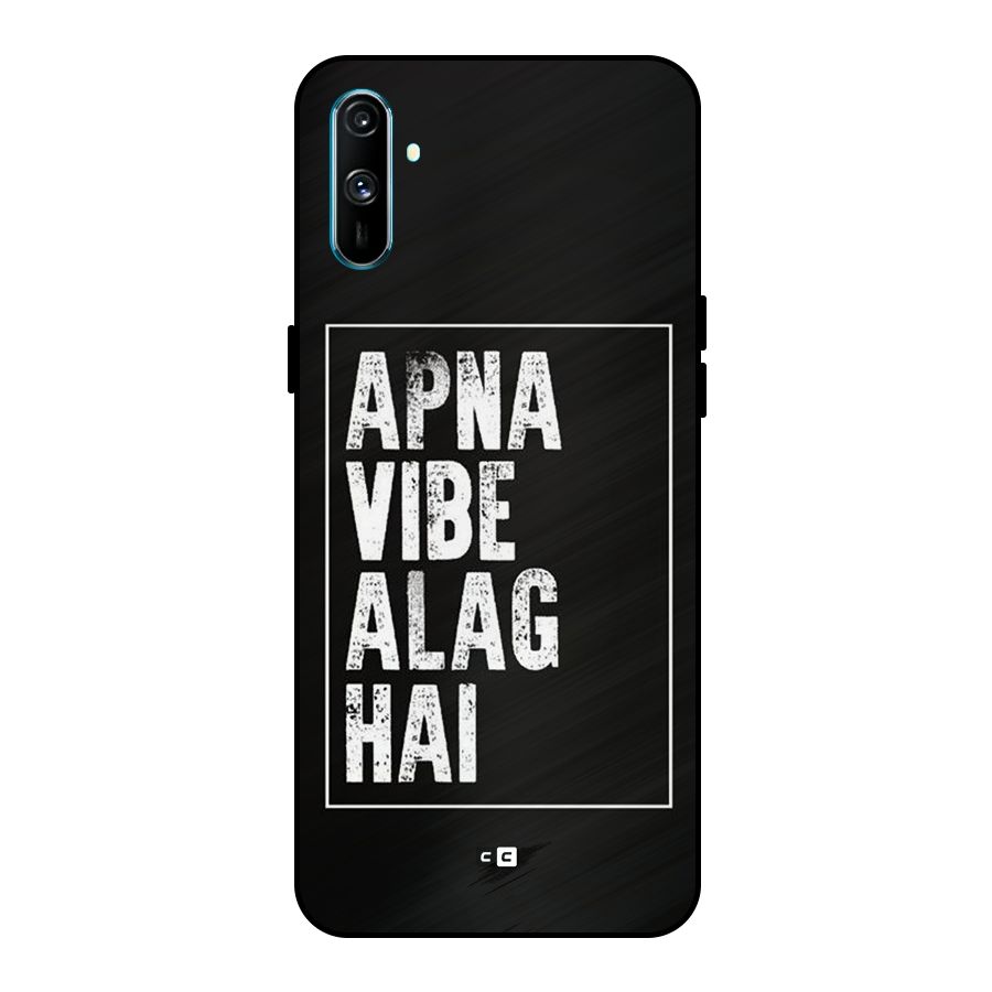 Apna Vibe Metal Back Case for Realme C3