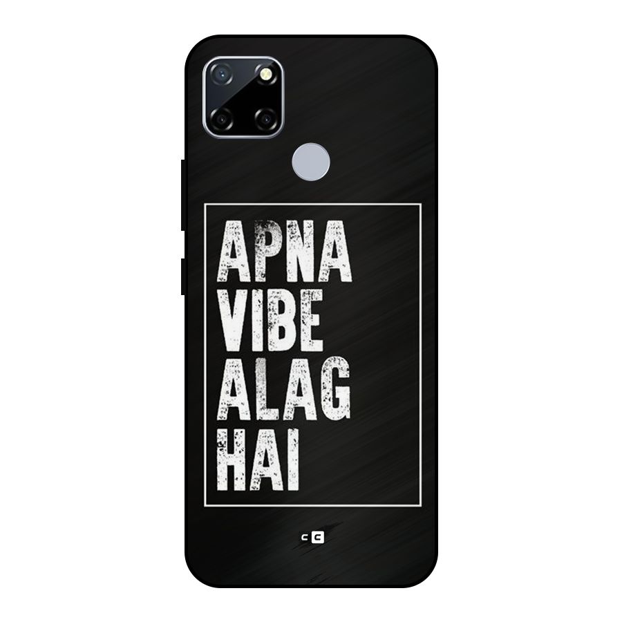Apna Vibe Metal Back Case for Realme Narzo 30A