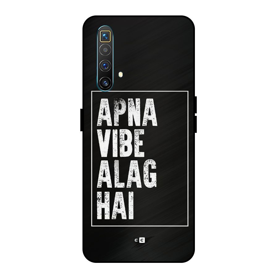 Apna Vibe Metal Back Case for Realme X3